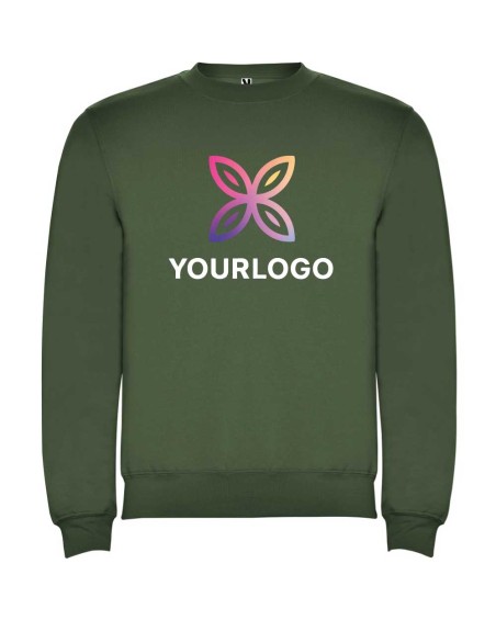 Sweat-shirt ras du cou personnalisé, coton/polyester, ADULTE/JUNIOR - CLASSIC ROLY