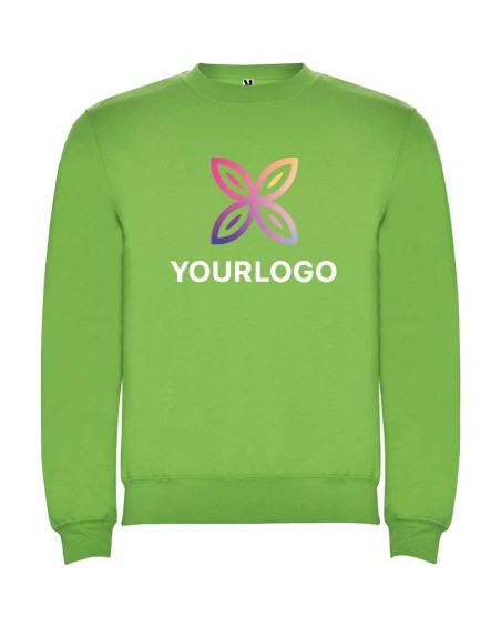 Sweat-shirt ras du cou personnalisé, coton/polyester, ADULTE/JUNIOR - CLASSIC ROLY