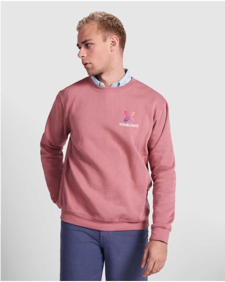 Custom crewneck sweatshirt, cotton/polyester, ADULT/JUNIOR - CLASSIC ROLY