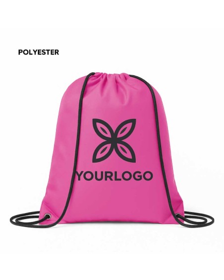 Customizable polyester drawstring backpack with your logo - Spook