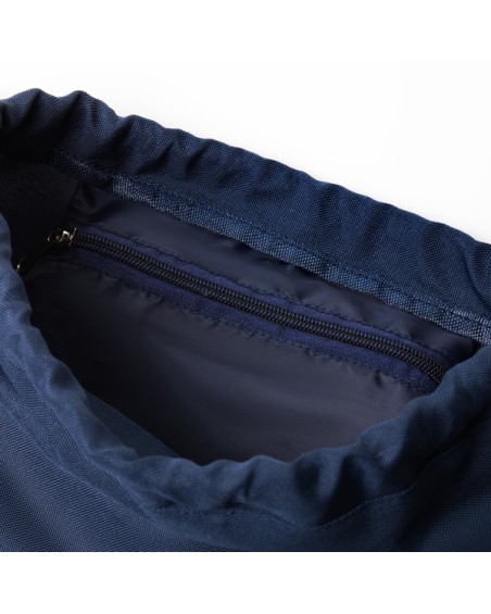 detail of the interior pocket of the gimsack backpack customizable with your thrush logo
