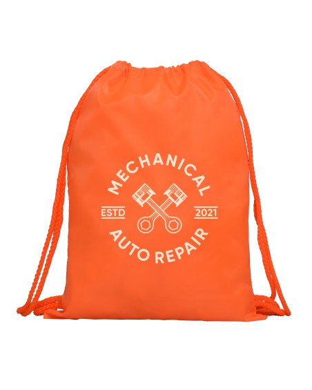 sac à dos à cordon personnalisable