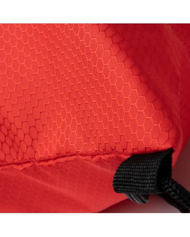 detalle tejido poliéster ripstop mochila gymsack creek