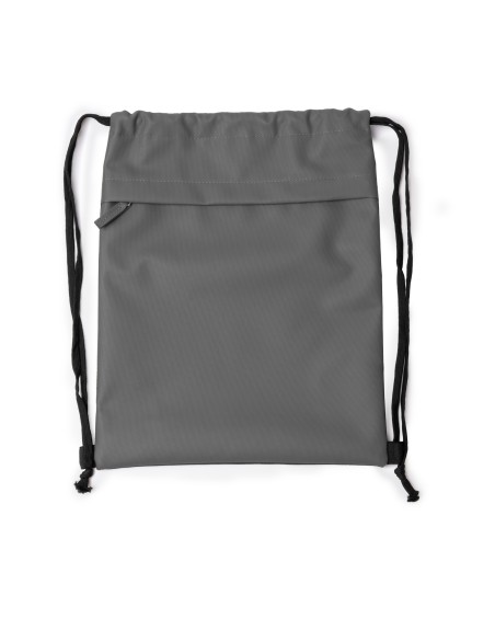 Sac à dos à cordon pour personnaliser votre logo en gris