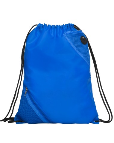 mochila Cuanca de cordones personalizable color azul