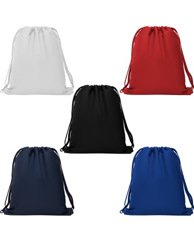 Couleurs disponibles du sac à dos à cordon de serrage Gymsack personnalisable