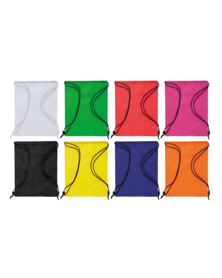 View of the available colors of the GRAJA drawstring cooler backpack