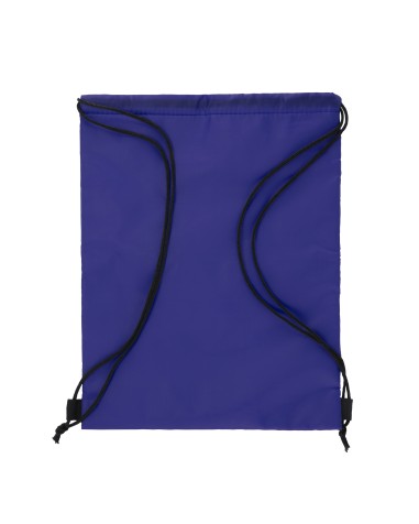mochila isotérmica de cordones de color azul