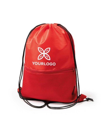 Sac de sport personnalisé avec cordon de serrage, 1 couleur