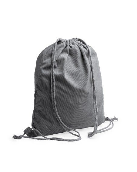 Mochila de pana MASUR con cuerdas