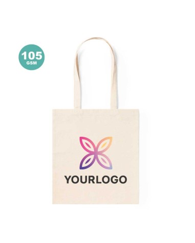 personalized full-color cotton tote bag