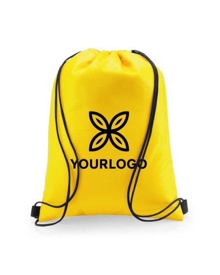 personalized insulated drawstring backpack with your logo