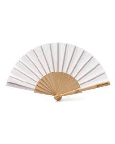 Ventilateur Milos en tissu RPET recyclé et bois