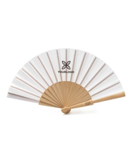 Milos fan logo customization in fabric