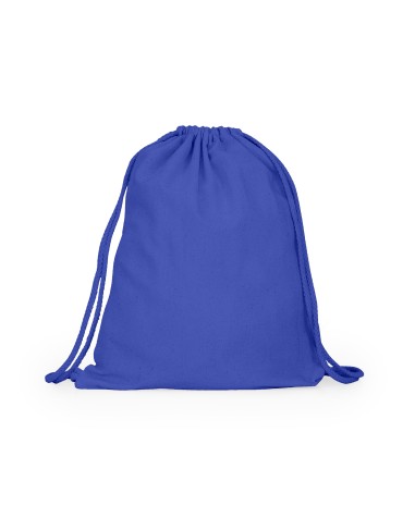 Sac à dos à cordon pour personnaliser votre logo en bleu