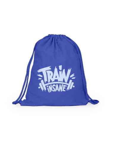 Mochila cuerdas tipo saco de algodón personalizable