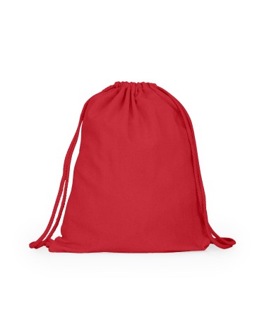 Mochila cuerdas para personalizar color rojo