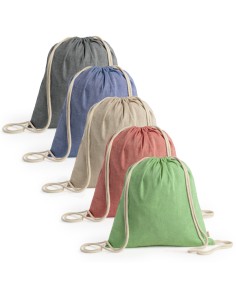 mochila cordones personalizable color gris 2