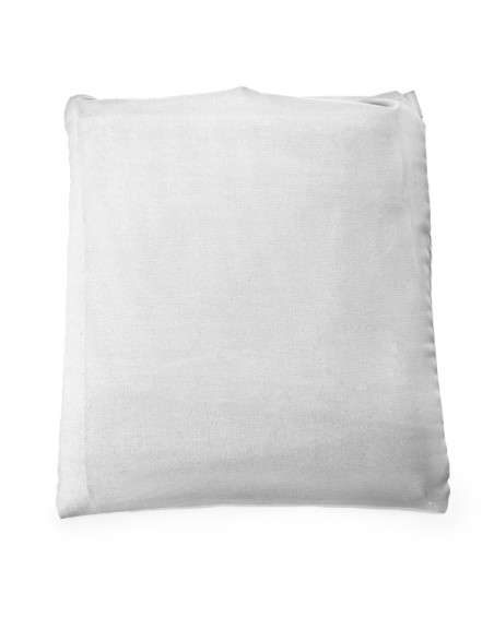 Sac de courses pliable en polyester recyclé, blanc Sac de courses pliable en polyester recyclé, blanc