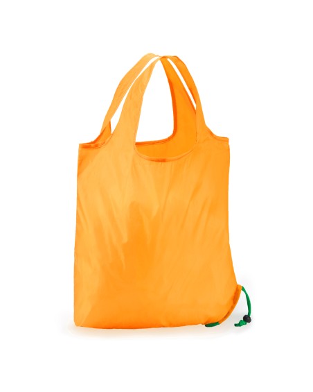 Customizable, fruit-shaped, foldable polyester bag Customizable, fruit-shaped, foldable polyester bag