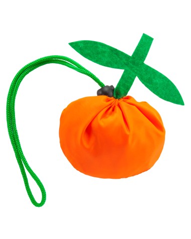 orange foldable polyester bag orange foldable polyester bag