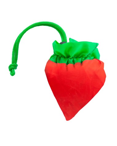 personalized strawberry-pattern foldable shopping bag personalized strawberry-pattern foldable shopping bag