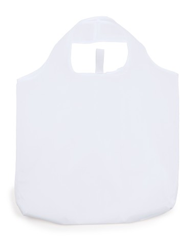 Bolsa de la compra plegable blanco Bolsa de la compra plegable blanco