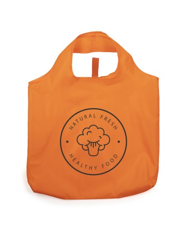 Sac de courses orange