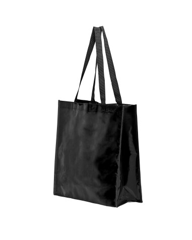 Sac réutilisable personnalisé en noir
