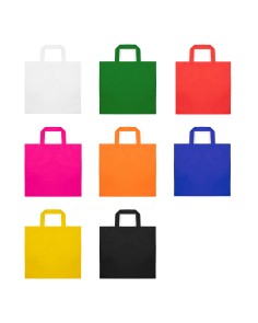 Bolsa non-woven asas cortas personalizada 2
