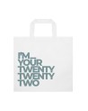 Bolsa non-woven asas cortas personalizada Bolsa non-woven asas cortas personalizada