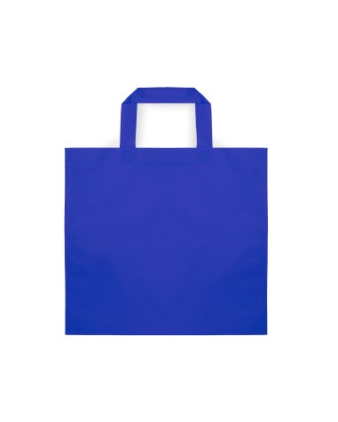 Bolsa compra personalizable de color azul Bolsa compra personalizable de color azul