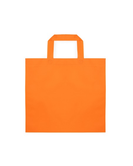 Orange shopping bag to customize your logo Orange shopping bag to customize your logo