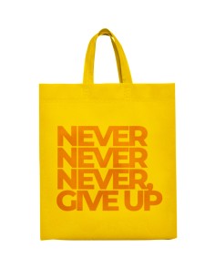 Bolsa compra asas cortas personalizada para publicidad