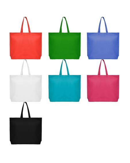 assortiment de colors de la Bossa SEA, de non-woven amb manxa i nanses llargues