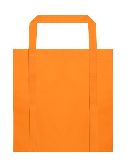 Customizable orange non-woven fabric bag Customizable orange non-woven fabric bag