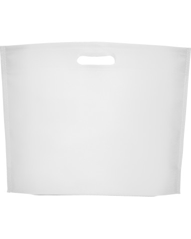 Ideal bag for personalization, made of white non-woven fabric