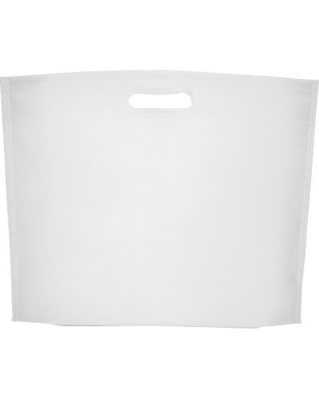 Ideal bag for personalization, made of white non-woven fabric