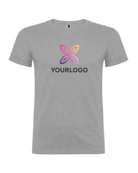 T-shirt rouge personnalisé Roly Beagle pour les équipes de travail