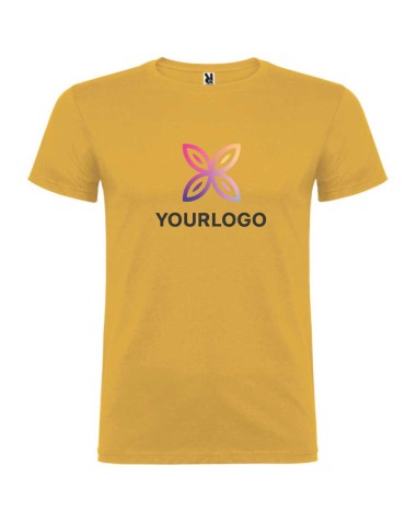 Camiseta manga corta Beagle de algodon, personalizada con logotipo, para publicidad y eventos