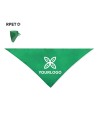 Personalized recycled woven bandana with your logo for clubs and parties