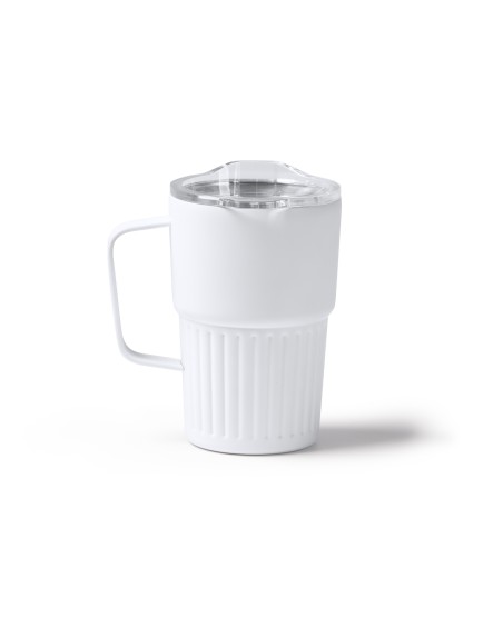 recycled steel mug ideal for personalized gifts