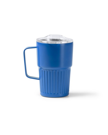 taza de acero reciclado de 450ml personalizable