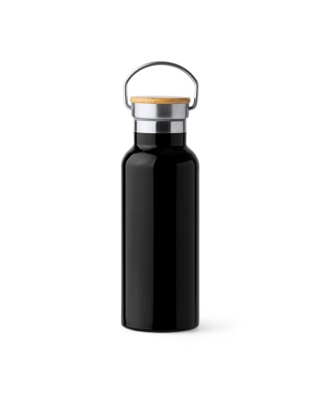 boîte cadeau d'entreprise en acier inoxydable noir