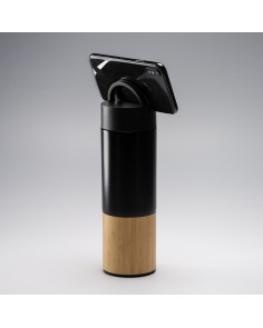 tambour personnalisable avec support pour téléphone portable