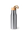 Stainless steel canister with bamboo stopper Stainless steel canister with bamboo stopper
