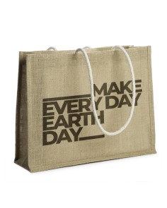 Bolsa yute natural para promocionar tu empresa