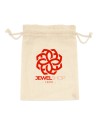 Self-closing cotton sack bag...