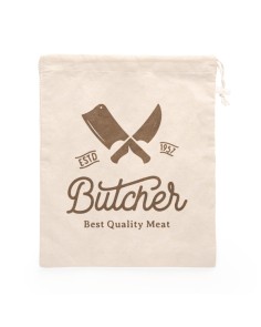 Sac avec filet personnalisé sur un côté