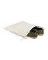Sac à chaussures en coton avec fermeture à cordon